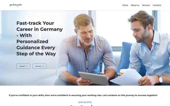getAdvise website
